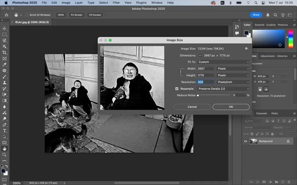 Powiększanie zdjęć u fotografa: czy jakość na tym zyska?